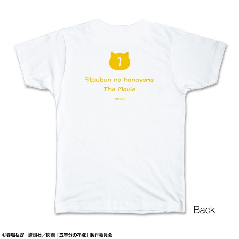 (Goods - Shirt) The Quintessential Quintuplets Movie T-shirt XL Size Design 01 (Ichika Nakano/Cat Ears Maid ver.)(feat. Exclusive Art)