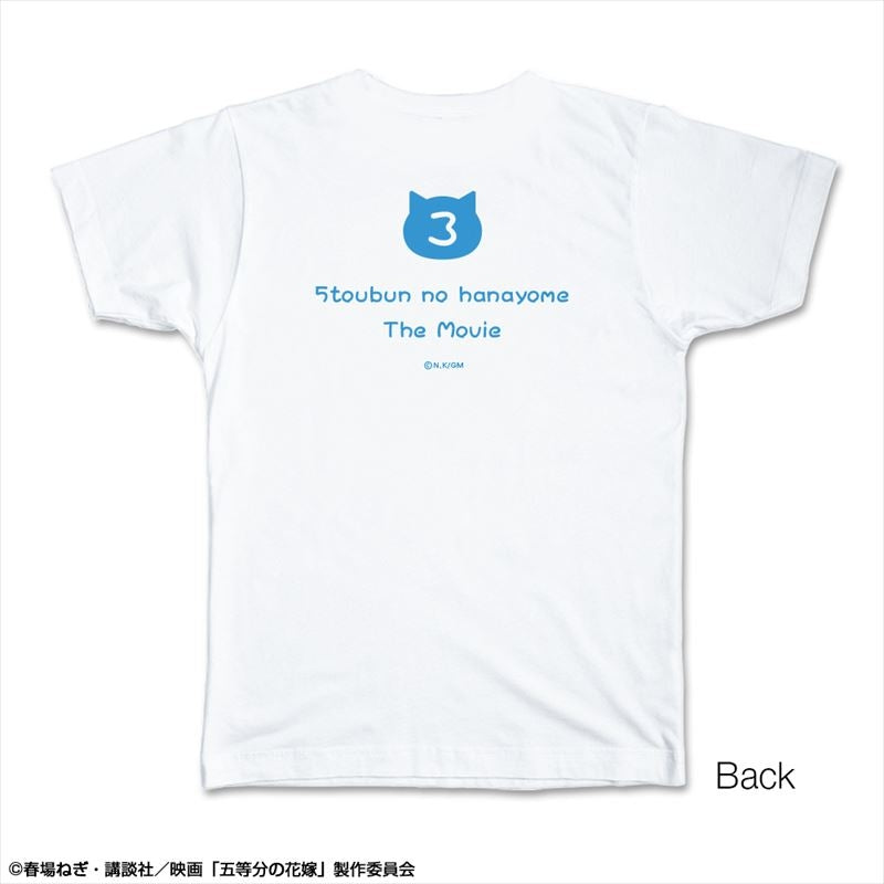 (Goods - Shirt) The Quintessential Quintuplets Movie T-shirt XL Size Design 03 (Miku Nakano/Cat Ears Maid ver.)(feat. Exclusive Art)