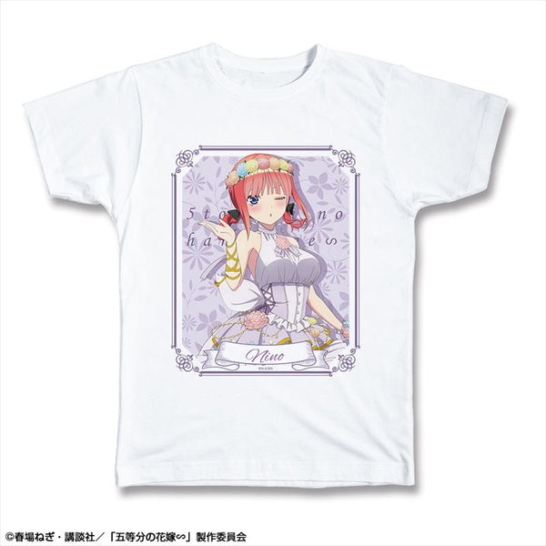 (Goods - Shirt) The Quintessential Quintuplets∽ T-shirt L Size Design 02 (Nino Nakano/Flower Fairy ver.)(feat. Exclusive Art)