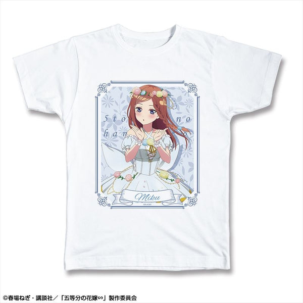 (Goods - Shirt) The Quintessential Quintuplets∽ T-shirt L Size Design 03 (Miku Nakano/Flower Fairy ver.)(feat. Exclusive Art)