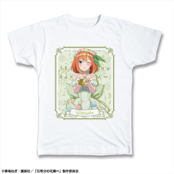 (Goods - Shirt) The Quintessential Quintuplets∽ T-shirt L Size Design 04 (Yotsuba Nakano/Flower Fairy ver.)(feat. Exclusive Art)