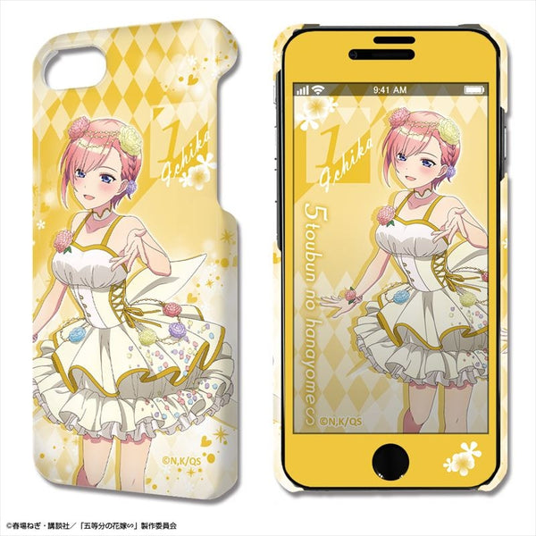 (Goods - Cell Phone Accessory) The Quintessential Quintuplets∽ DezaJacket iPhone SE (2nd generation)/8/7/6/6s Case & Protector Sheet Design 01 (Ichika Nakano/Flower Fairy ver.)(feat. Exclusive Art)