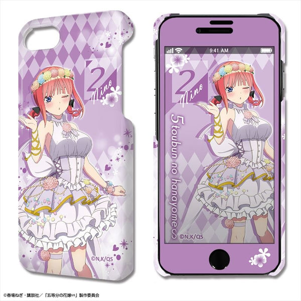 (Goods - Cell Phone Accessory) The Quintessential Quintuplets∽ DezaJacket iPhone SE (2nd generation)/8/7/6/6s Case & Protector Sheet Design 02 (Nino Nakano/Flower Fairy ver.)(feat. Exclusive Art)
