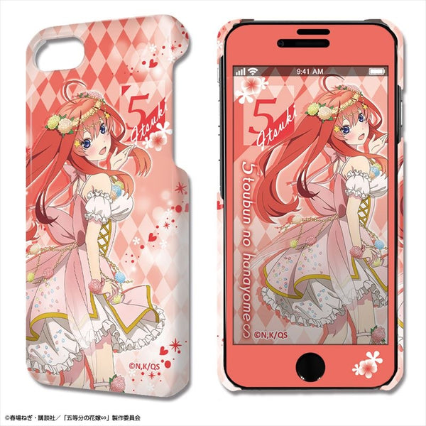 (Goods - Cell Phone Accessory) The Quintessential Quintuplets∽ DezaJacket iPhone SE (2nd generation)/8/7/6/6s Case & Protector Sheet Design 05 (Itsuki Nakano/Flower Fairy ver.)(feat. Exclusive Art)