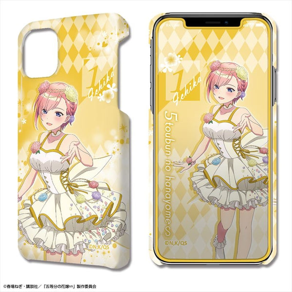 (Goods - Cell Phone Accessory) The Quintessential Quintuplets∽ DezaJacket iPhone 11 Case & Protector Sheet Design 01 (Ichika Nakano/Flower Fairy ver.)(feat. Exclusive Art)