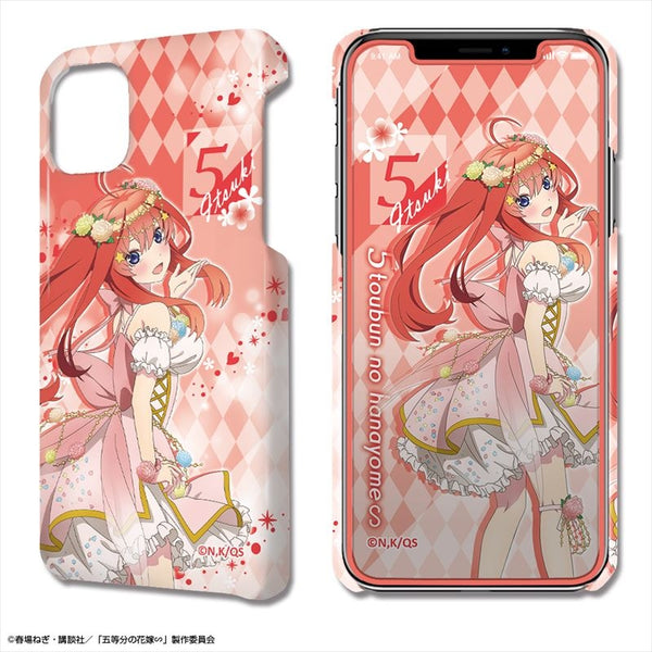 (Goods - Cell Phone Accessory) The Quintessential Quintuplets∽ DezaJacket iPhone 11 Case & Protector Sheet Design 05 (Itsuki Nakano/Flower Fairy ver.)(feat. Exclusive Art)