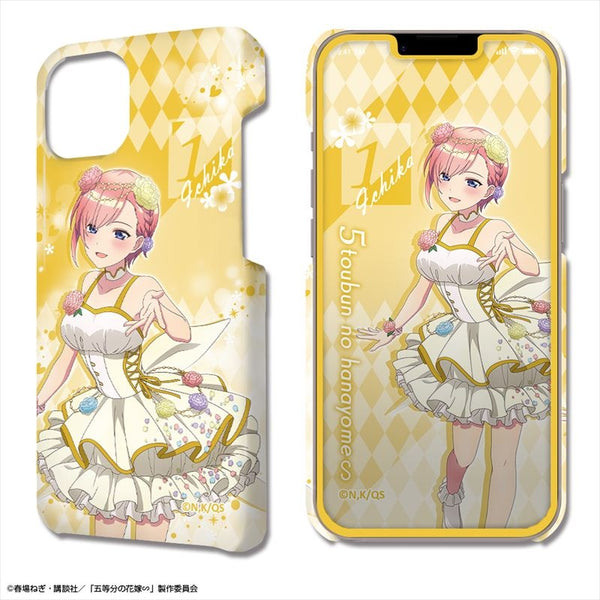 (Goods - Cell Phone Accessory) The Quintessential Quintuplets∽ DezaJacket iPhone 13 Case & Protector Sheet Design 01 (Ichika Nakano/Flower Fairy ver.)(feat. Exclusive Art)