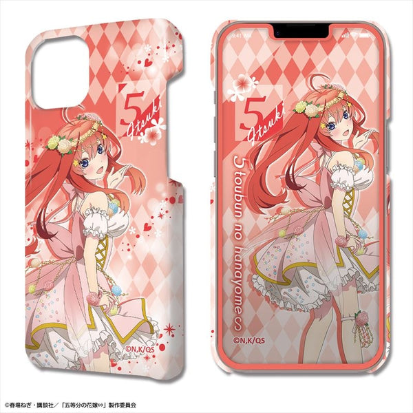 (Goods - Cell Phone Accessory) The Quintessential Quintuplets∽ DezaJacket iPhone 14 Case & Protector Sheet Design 05 (Itsuki Nakano/Flower Fairy ver.)(feat. Exclusive Art)