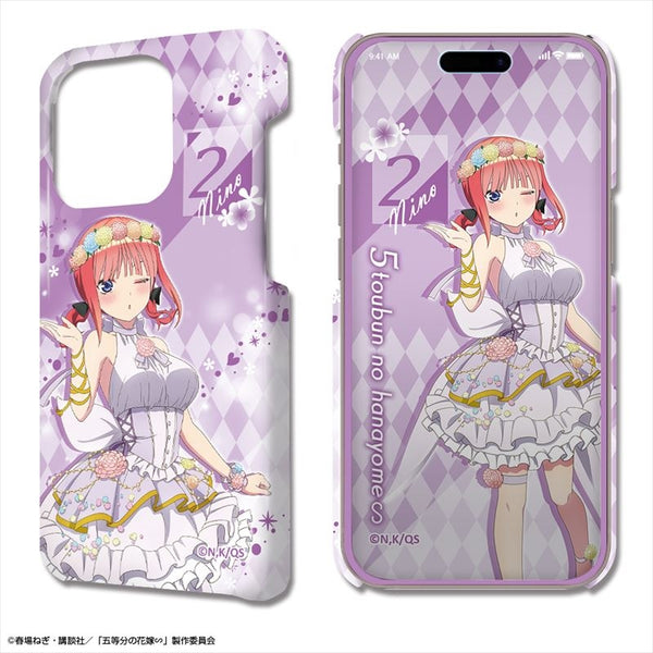 (Goods - Cell Phone Accessory) The Quintessential Quintuplets∽ DezaJacket iPhone 14 Pro Case & Protector Sheet Design 02 (Nino Nakano/Flower Fairy ver.)(feat. Exclusive Art)