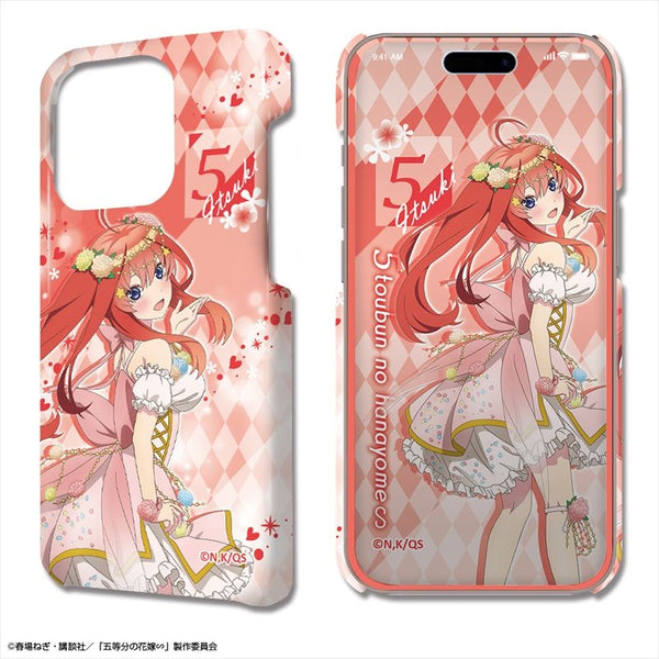 (Goods - Cell Phone Accessory) The Quintessential Quintuplets∽ DezaJacket iPhone 14 Pro Case & Protector Sheet Design 05 (Itsuki Nakano/Flower Fairy ver.)(feat. Exclusive Art)