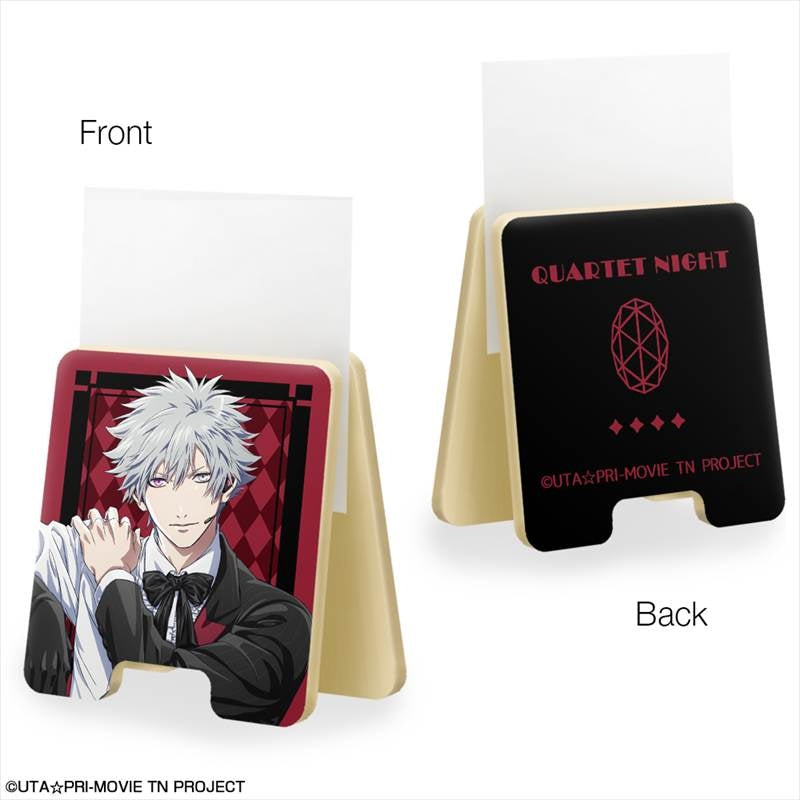 (Goods - Memo Stand) Uta no Prince-sama The Movie TABOO NIGHT XXXX Wooden Style Memo Stand Design 02 (Ranmaru Kurosaki)