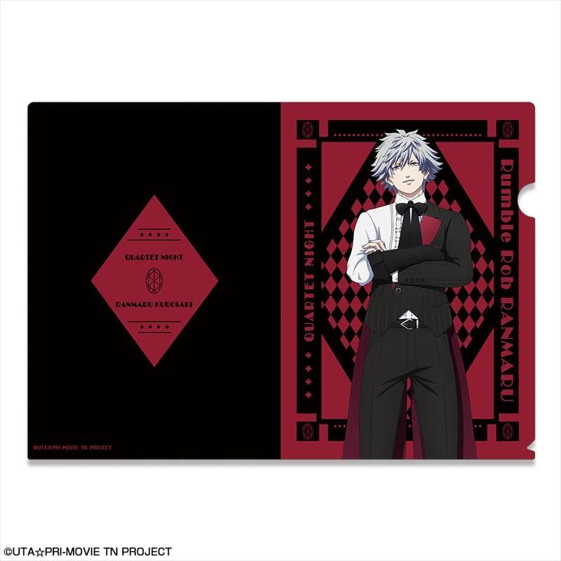 (Goods - Clear File) Uta no Prince-sama The Movie TABOO NIGHT XXXX Clear File Design 02 (Ranmaru Kurosaki)