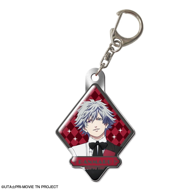 (Goods - Keychain) Uta no Prince-sama The Movie TABOO NIGHT XXXX Pukutto Metal Keychain Design 02 (Ranmaru Kurosaki)