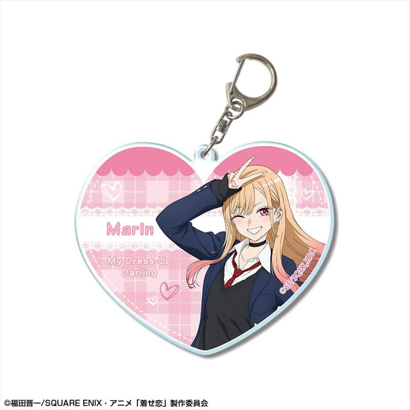 (Goods - Keychain) TV Anime - My Dress-Up Darling Season 2 BIG Acrylic Keychain Design 01 (Marin Kitagawa)