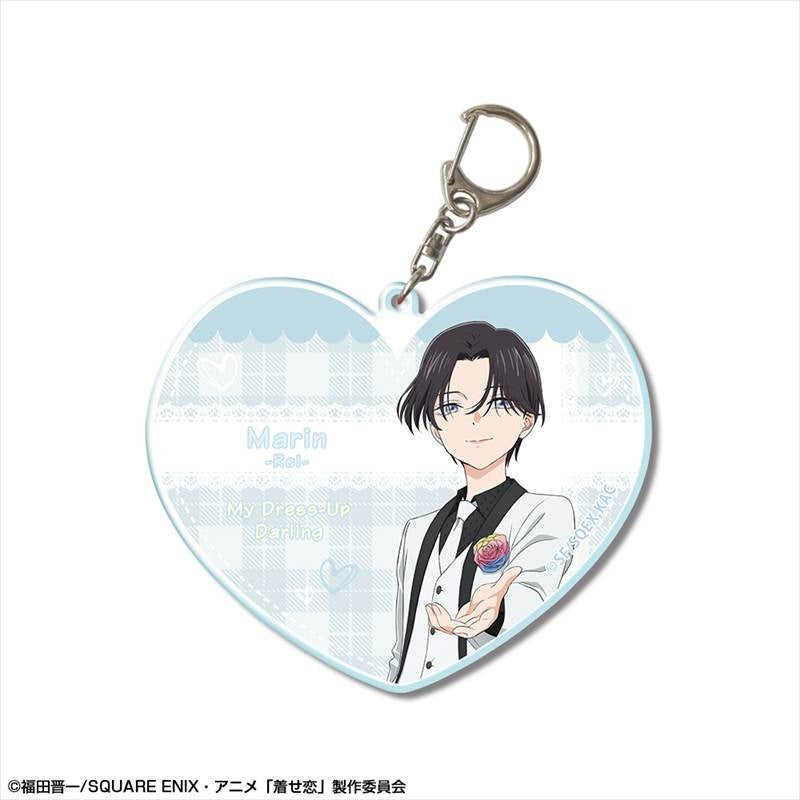 (Goods - Keychain) TV Anime - My Dress-Up Darling Season 2 BIG Acrylic Keychain Design 03 (Marin (Rei))