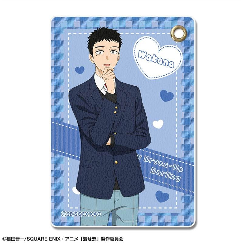 (Goods - Pass Case) TV Anime - My Dress-Up Darling Season 2 Leather Pass Case Design 05 (Wakana Gojo)