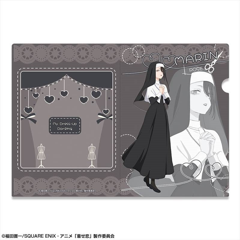 (Goods - Clear File) TV Anime - My Dress-Up Darling Season 2 Clear File Design 04 (Marin (Rose))