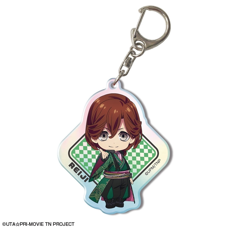 (Goods - Keychain) Uta no Prince-sama The Movie TABOO NIGHT XXXX IridescentAcrylic Keychain Design 01 (Reiji Kotobuki)