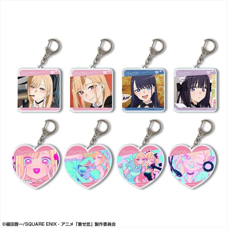 (1BOX=8)(Goods - Keychain) TV Anime - My Dress-Up Darling Season 2 Set of 8 Trading Acrylic Keychain