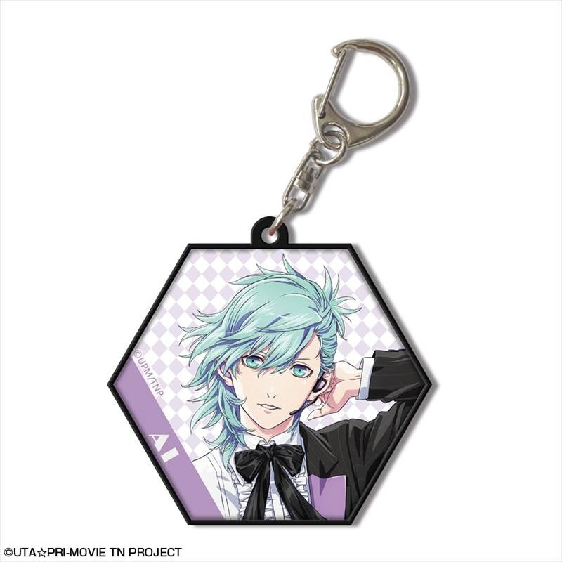(Goods - Keychain) Uta no Prince-sama the Movie TABOO NIGHT XXXX Keychain Design 03 (Mikaze Ai)