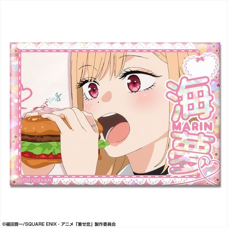 (Goods - Badge) TV Anime - My Dress-Up Darling Season 2 Holographic Button Badge Design 01 (Marin Kitagawa/A)