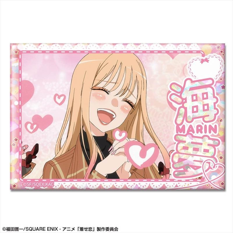 (Goods - Badge) TV Anime - My Dress-Up Darling Season 2 Holographic Button Badge Design 02 (Marin Kitagawa/B)