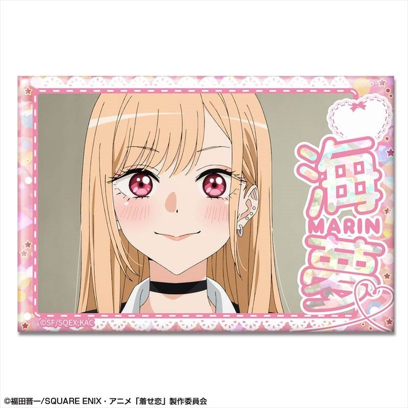 (Goods - Badge) TV Anime - My Dress-Up Darling Season 2 Holographic Button Badge Design 04 (Marin Kitagawa/D)