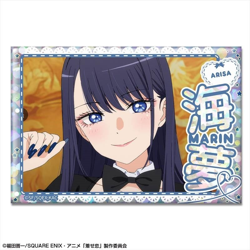 (Goods - Badge) TV Anime - My Dress-Up Darling Season 2 Holographic Button Badge Design 07 (Marin (Arisa)/A)