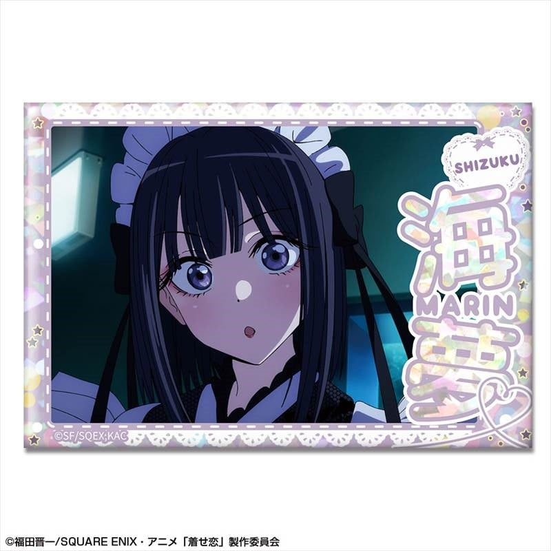(Goods - Badge) TV Anime - My Dress-Up Darling Season 2 Holographic Button Badge Design 09 (Marin (Shizuku )/A)
