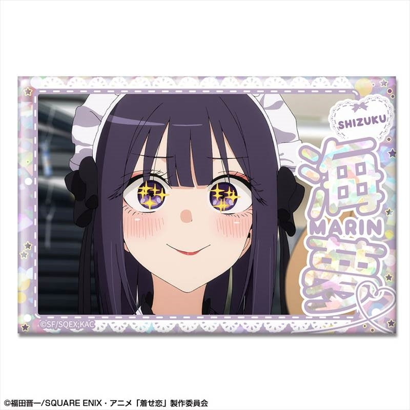 (Goods - Badge) TV Anime - My Dress-Up Darling Season 2 Holographic Button Badge Design10 (Marin (Shizuku )/B)