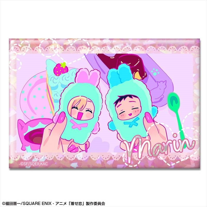 (Goods - Badge) TV Anime - My Dress-Up Darling Season 2 Holographic Button Badge Ending Ver. Design 05 (Marin Kitagawa/D)
