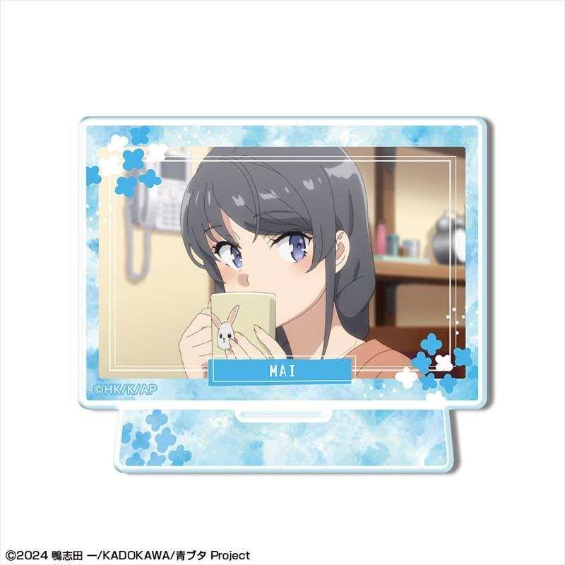 (Goods - Acrylic Stand) Rascal Does Not Dream of Santa Claus Mini Acrylic Stand Design 04 (Mai Sakurajima/D)