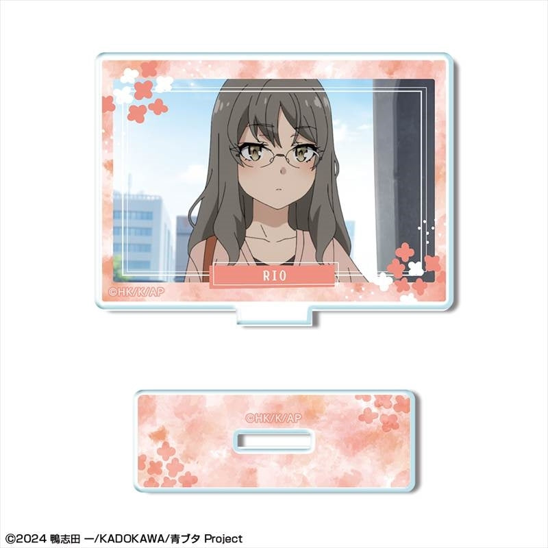 (Goods - Acrylic Stand) Rascal Does Not Dream of Santa Claus Mini Acrylic Stand Design 10 (Rio Futaba)