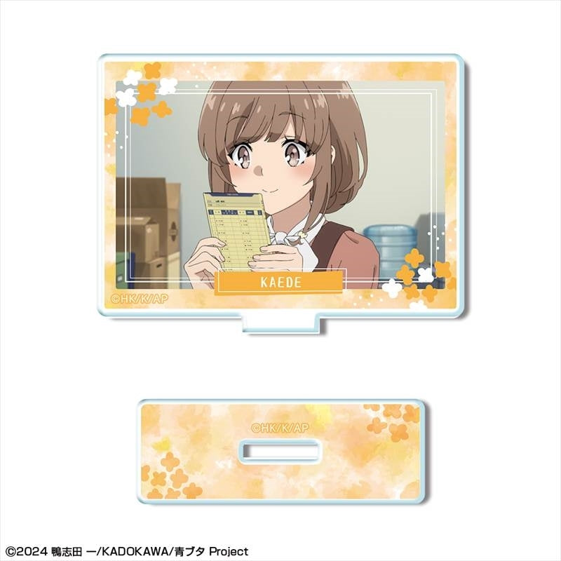 (Goods - Acrylic Stand) Rascal Does Not Dream of Santa Claus Mini Acrylic Stand Design 12 (Kaede Azusagawa)