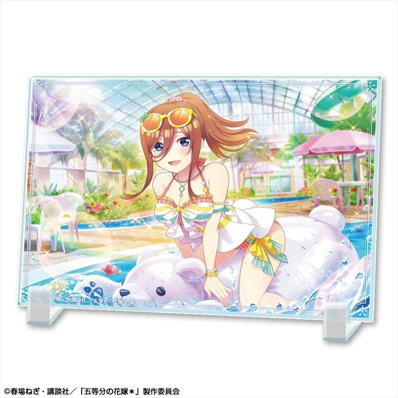 (Goods - Ornament) The Quintessential Quintuplets＊ Acrylic Panel Design 08 (Miku Nakano/B)