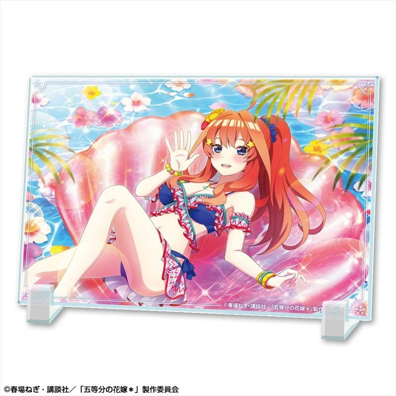 (Goods - Ornament) The Quintessential Quintuplets＊ Acrylic Panel Design 10 (Itsuki Nakano/B)