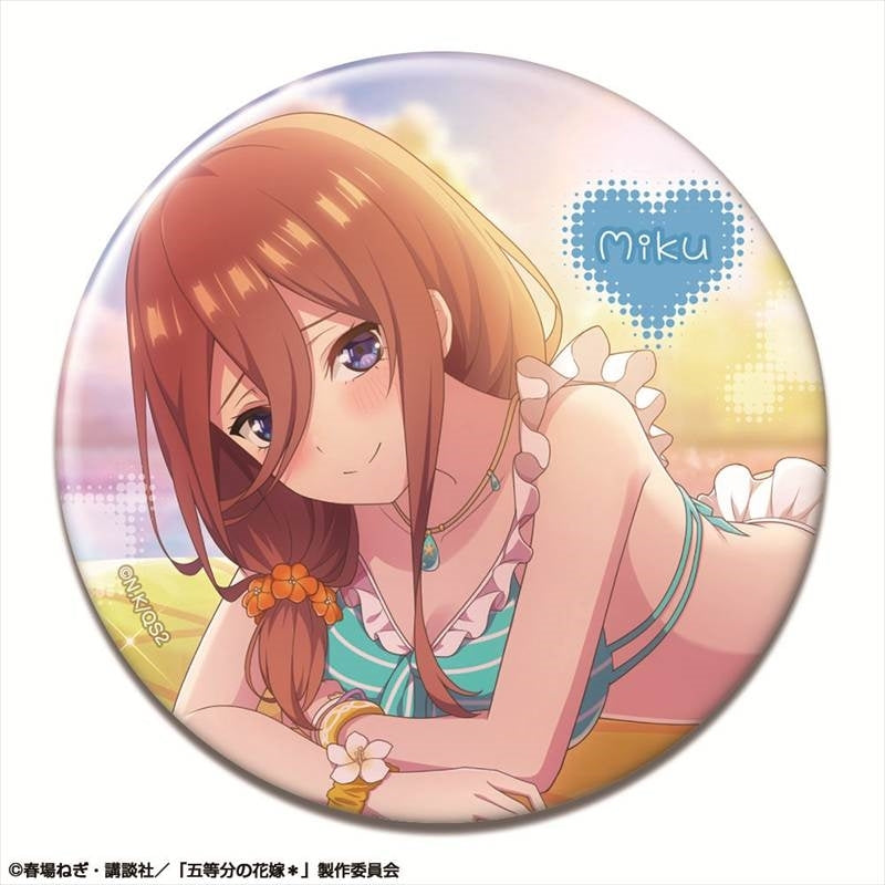 (1BOX=10)(Goods - Badge) The Quintessential Quintuplets＊ Set of 10 Trading Button Badge Vol. 3