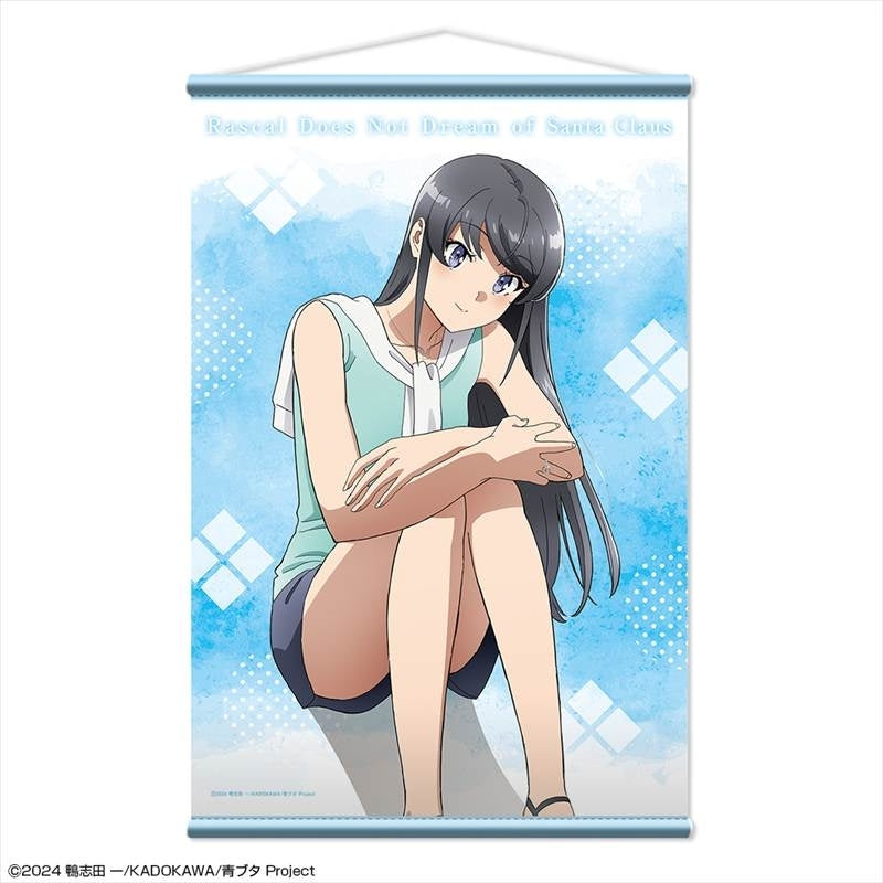 (Goods - Tapestry) Rascal Does Not Dream of Santa Claus B2 Tapestry (Mai Sakurajima)