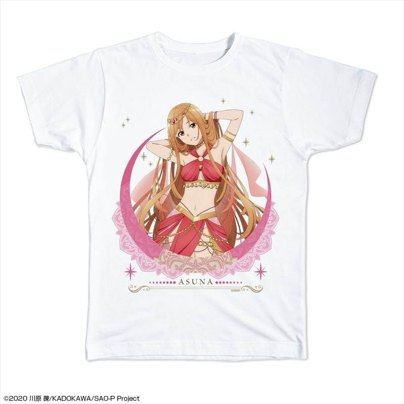 (Goods - Shirt) Sword Art Online T-shirt L Size Design 01 (Asuna/Dancer ver.) (feat. Exclusive Art)