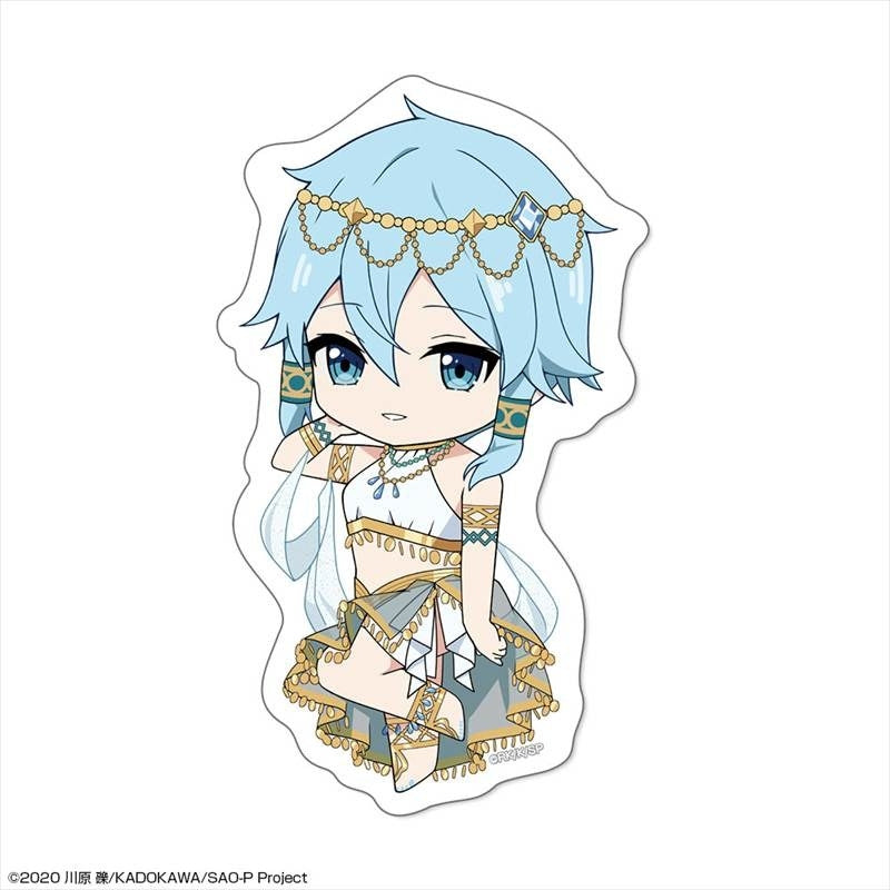 (Goods - Sticker) Sword Art Online Sticker Design 03 (Shinon/Chibi Chara Dancer ver.)