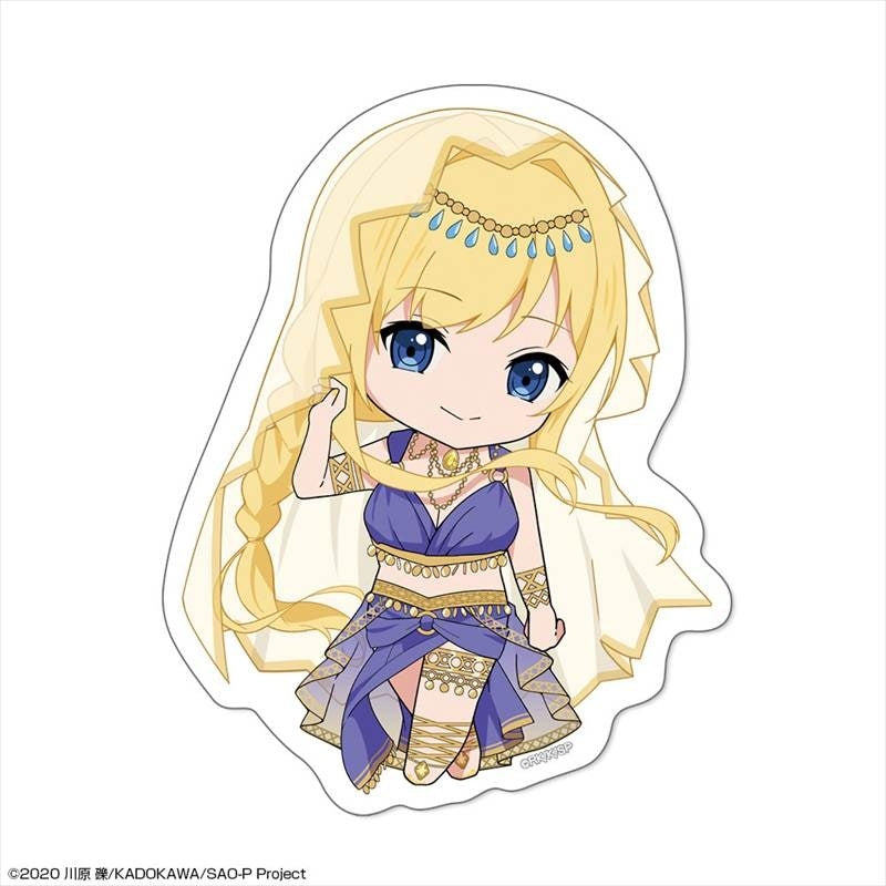 (Goods - Sticker) Sword Art Online Sticker Design 05 (Alice/Chibi Chara Dancer ver.)