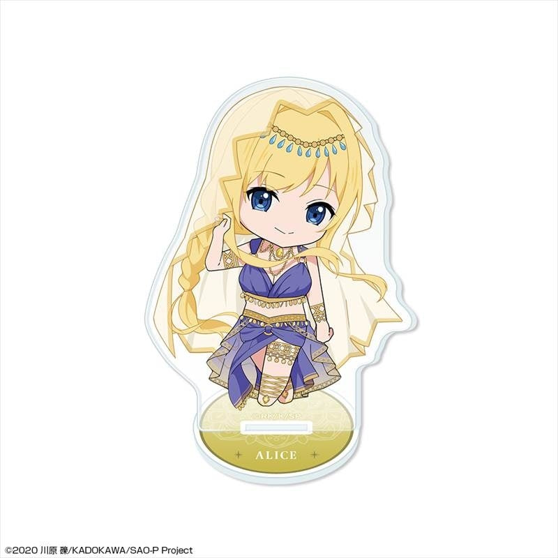 (Goods - Acrylic Stand) Sword Art Online Chibi Chara Acrylic Stand Design 05 (Alice/Chibi Chara Dancer ver.)