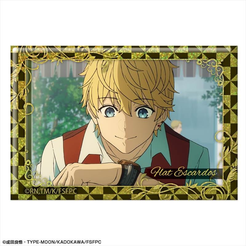 (Goods - Badge) TV Anime Fate/strange Fake Holographic Button Badge Design 14 (Flat Escardos)