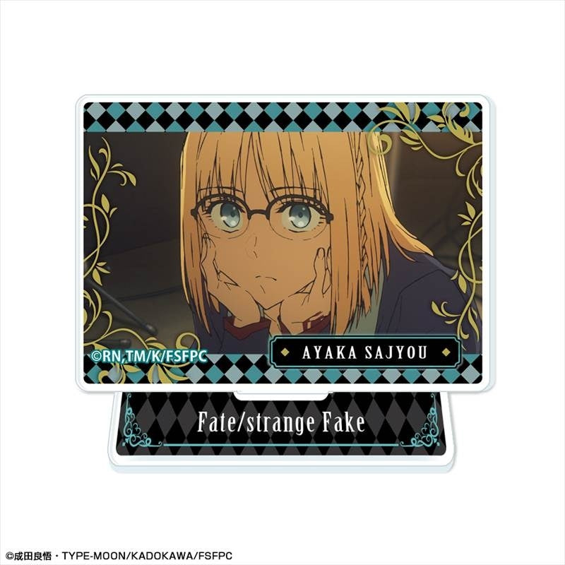 (Goods - Acrylic Stand) TV Anime Fate/strange Fake Mini Acrylic Stand Design 01 (Ayaka Sajyou/A)