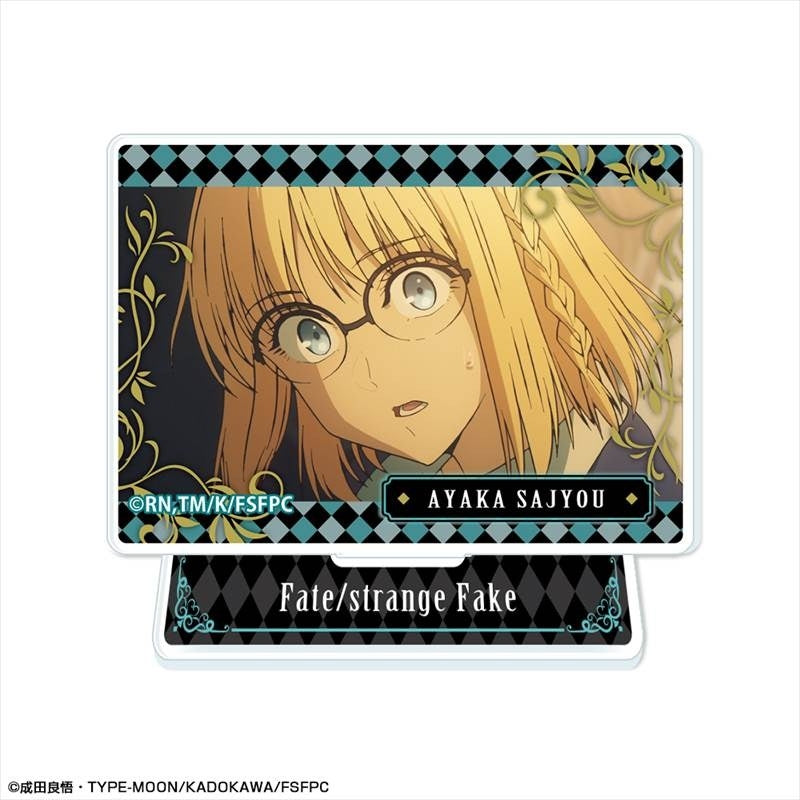 (Goods - Acrylic Stand) TV Anime Fate/strange Fake Mini Acrylic Stand Design 02 (Ayaka Sajyou/B)