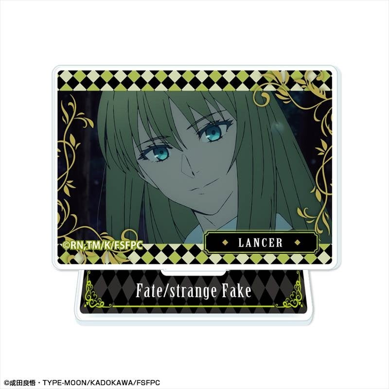 (Goods - Acrylic Stand) TV Anime Fate/strange Fake Mini Acrylic Stand Design 11 (Lancer/A)