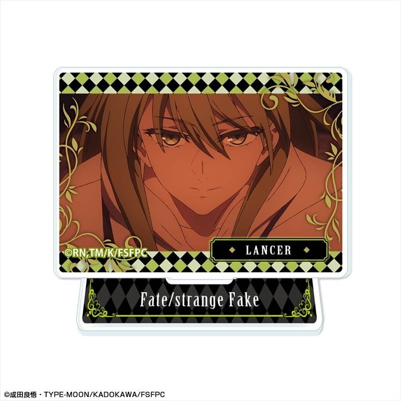 (Goods - Acrylic Stand) TV Anime Fate/strange Fake Mini Acrylic Stand Design 13 (Lancer/C)