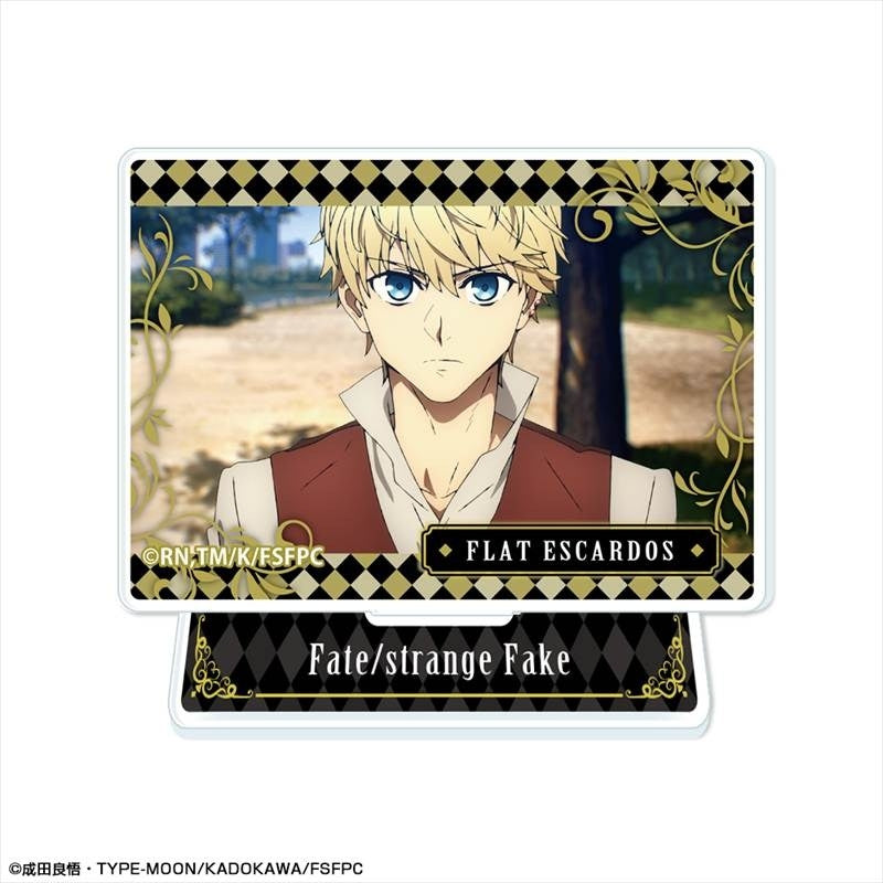 (Goods - Acrylic Stand) TV Anime Fate/strange Fake Mini Acrylic Stand Design 15 (Flat Escardos)