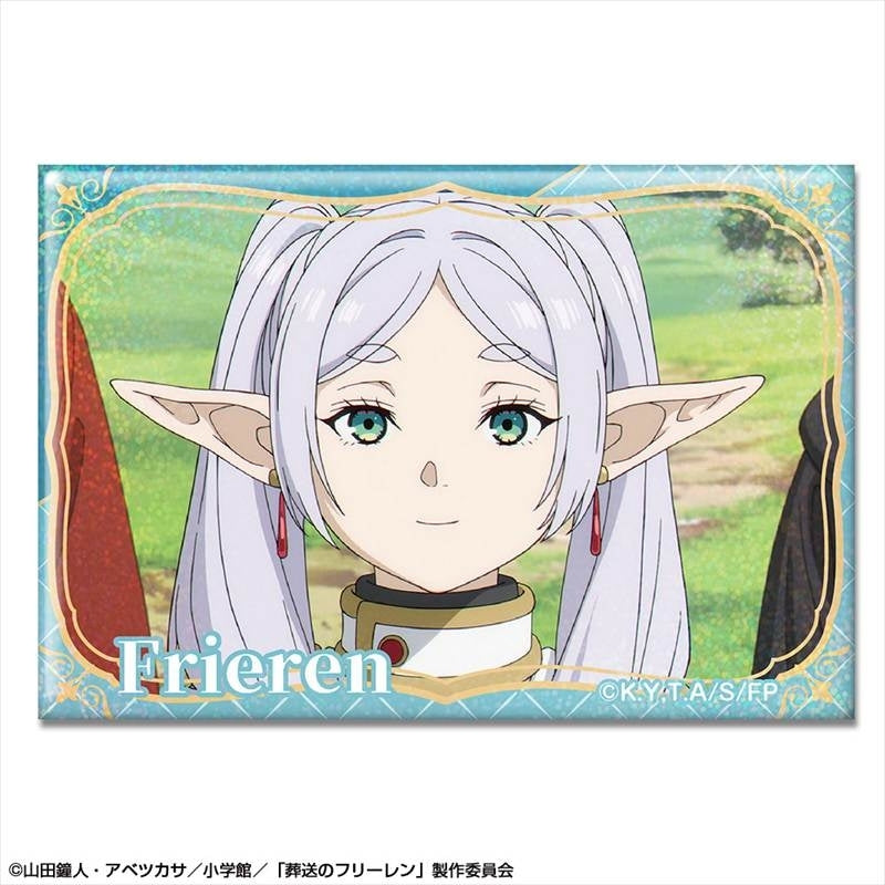 (Goods - Badge) TV Anime - Frieren: Beyond Journey's End Holographic Button Badge Ver. 3 Design 01 (Frieren/A)