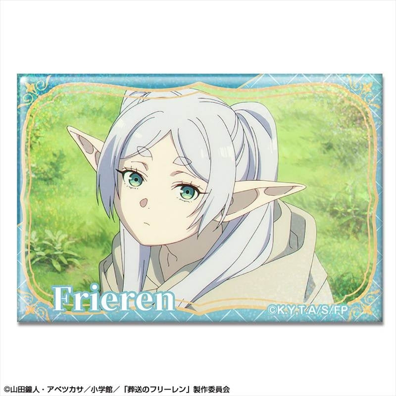 (Goods - Badge) TV Anime - Frieren: Beyond Journey's End Holographic Button Badge Ver. 3 Design 02 (Frieren/B)